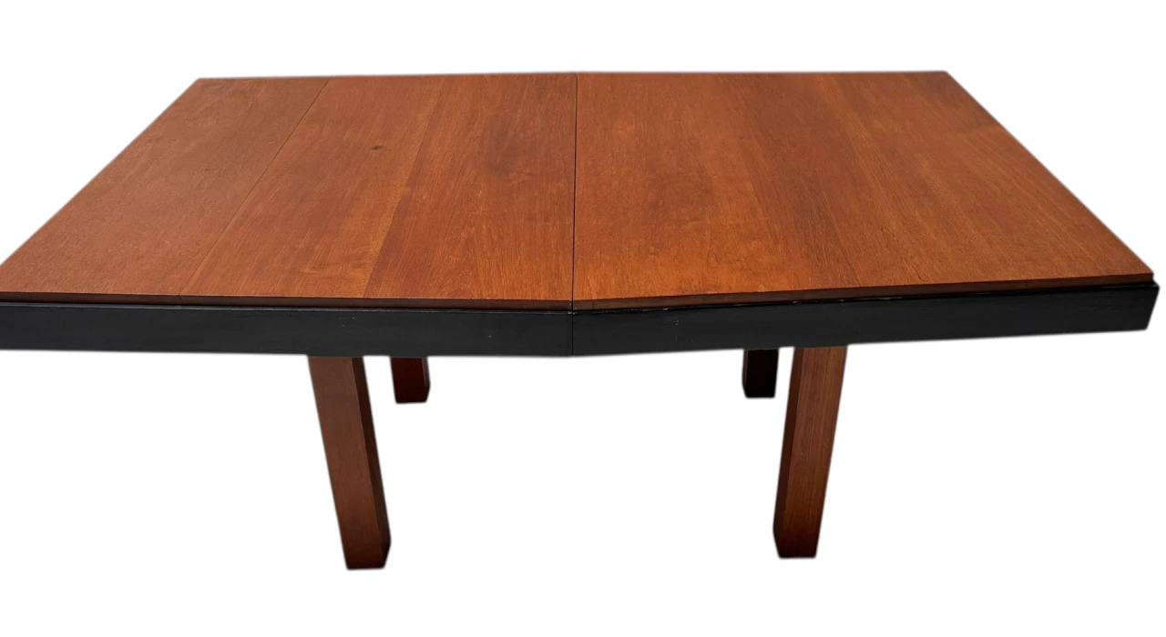 Art Deco Modernist Extending Dining Room Table by Toko v/d Pol Semarang, 1920s